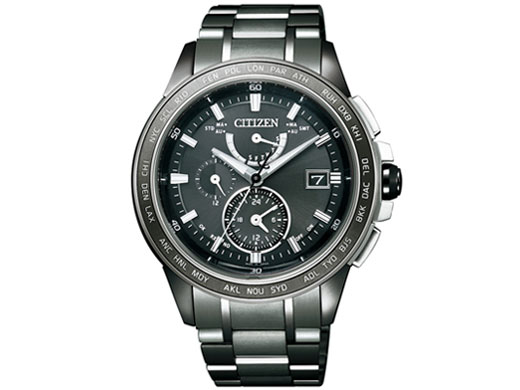 Citizen Attesa Eco-Drive Radio Controlled Watch Double Direct Flight ...